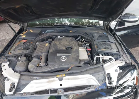 2015 Mercedes-Benz C 300 Sport 4Matic from USA, damaged, VIN 55SWF4KB8FU027535